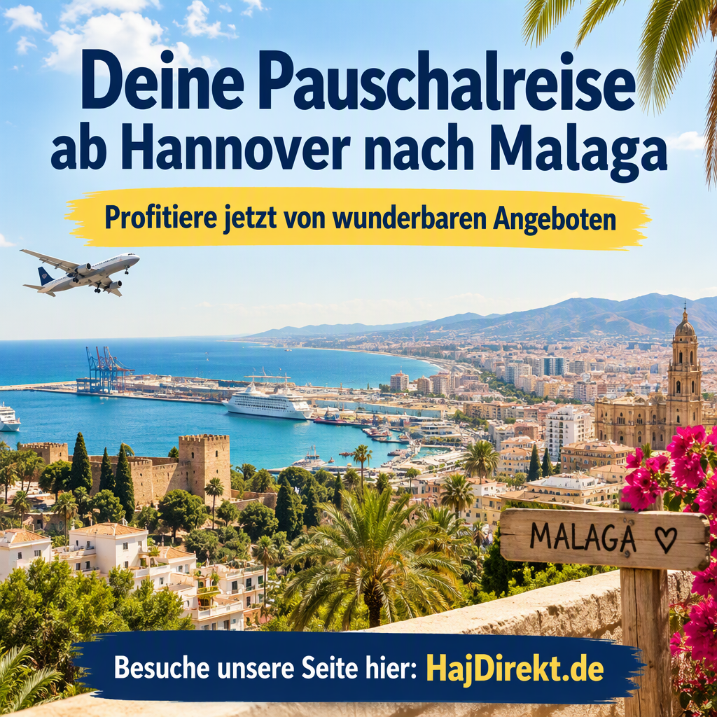 Deine Pauschalreise ab Hannover nach Malaga