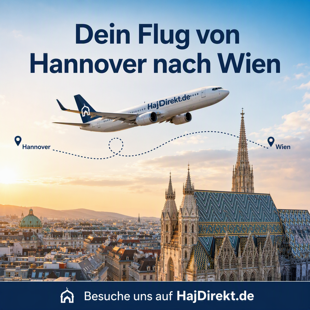 Dein Flug von Hannvoer nach Wien