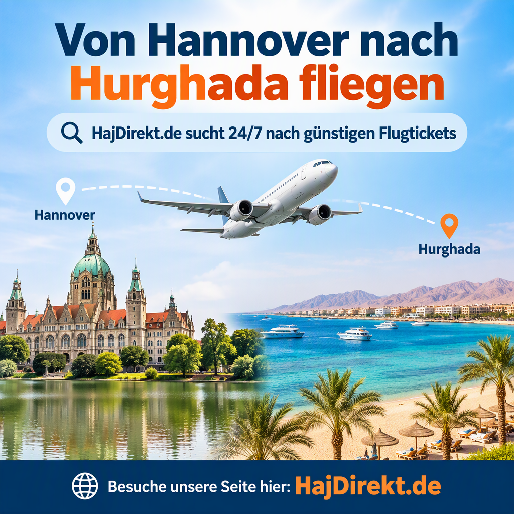 Von Hannover nach Hurghada fliegen